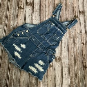 🎀Shorts overalls🎀